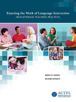 cover image of Enacting the Work of Language Instruction, Volume 1